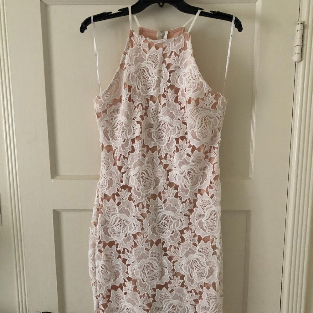Lulus White Lace Dress